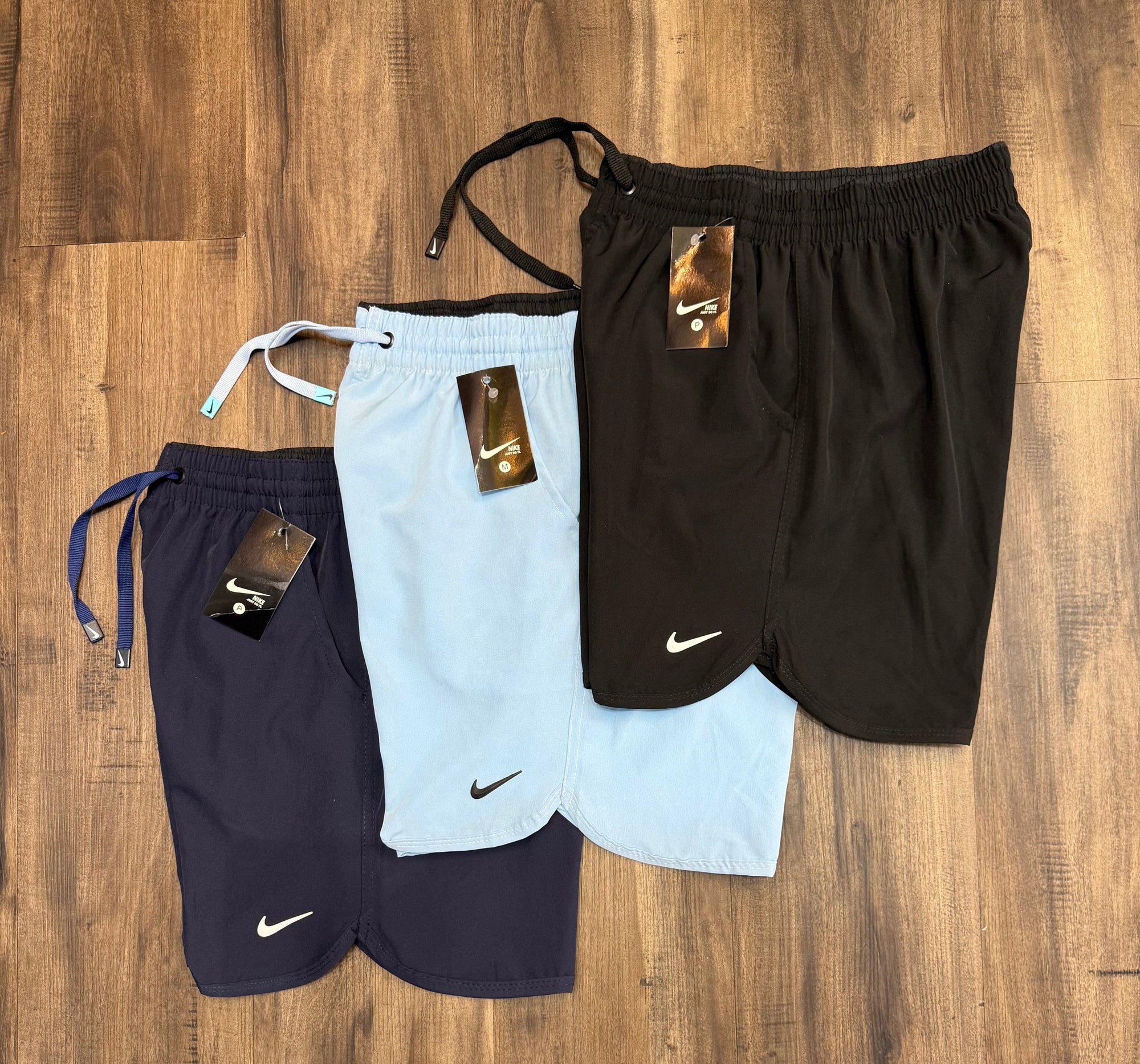 Shorts dri-fit NK kit 3 unidades - promo